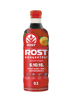 Органо-мінеральне добриво Rost (Рост) концентрат, 300мл, NPK 5.10.15