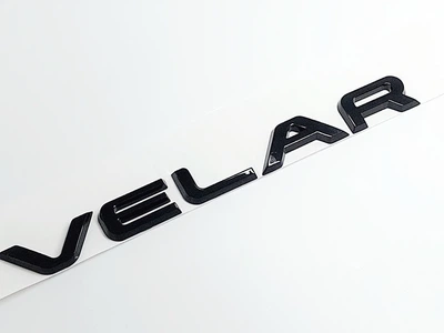 Напис VELAR Букви Чорний Range Rover Land Rover