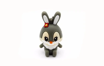 Прикольные фигурные флешки Dinosaur Driver 32GB Rabbit Gray