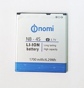 Акумулятор Nomi NB-45 / i450, 1700 mAh AAAA (ЯКІСТЬ)