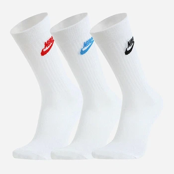 Набор женских носков Nike Everyday Essential DX5025-911 34-38 3 пары Белый (196148785722)