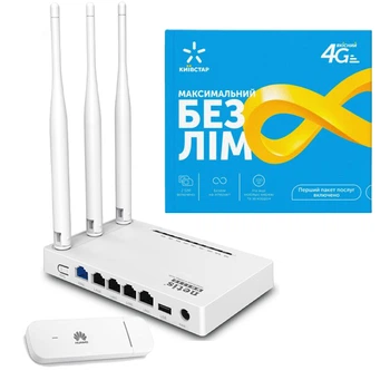 4G комплект "Интернет для частного сектора" (Киевстар)