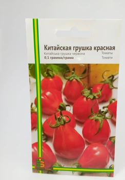 Семена томата Китайская грушка красная Империя Семян Украина 0,1 г