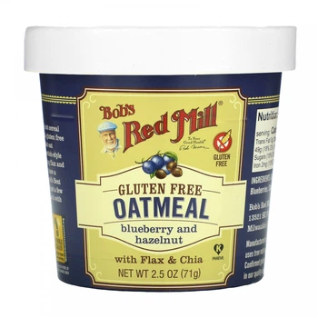 Вівсянка, чорниця та фундук, Bob's Red Mill, 71 г (2,5 унції)