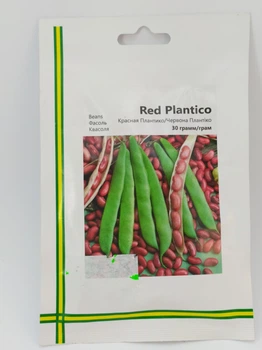 Семена фасоли Красная Плантико Империя Семян PlantiCo Польша 30 г