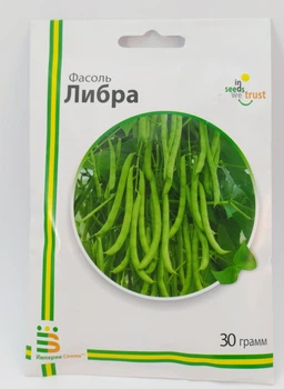 Семена фасоли Либра Империя Семян Украина 30 г