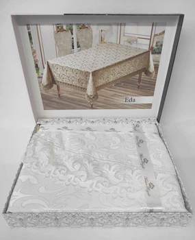 Скатертина Maison Royale 160x300 ovale Eda White