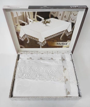 Скатертина Maison Royale 160x220 ovale Melisa White