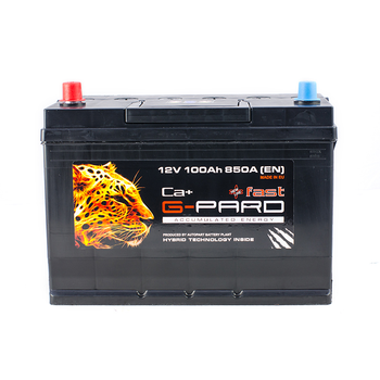 Аккумулятор G-Pard Fast Japan 100 Аh/12V [+ -]