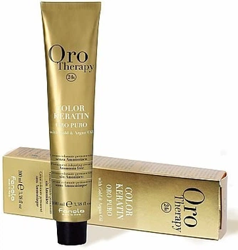 Безаммиачная краска для волос Oro Therapy 100 мл Fanola №1/10 Blue Black