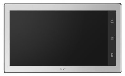 Цветной видеодомофон Arny AVD-1040 2MPX с датчиком движения 10'' Белый (arny-000125)