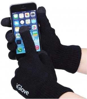 Перчатки iGlove для сенсорных экранов Black (YU8SH11182)
