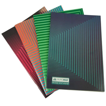 Канцелярська книга Buromax А4, 48 л., клітка, офсет, картонна обкладинка (BM.2426)