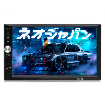 Автомагнітола 2 DIN CML-PLAY 7012B з камерою заднього виду, 7" екран, Bluetooth, 1080P, 4x45Вт