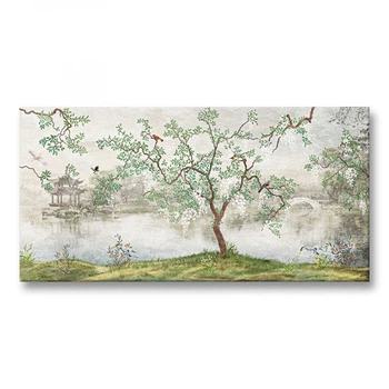 Картина Дерево в Китае 50x100 см (K0039)