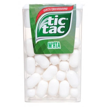 Драже Tic Tac зі смаком М'яти 16 г. ( 80050124)