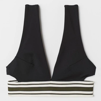 Верхняя часть купальника H&M 689005 36 Черная (2000001316917)