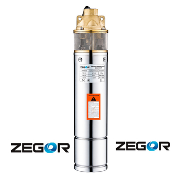 Насос глибинний вихровий Zegor 4SKM100A-20m (без пульта)
