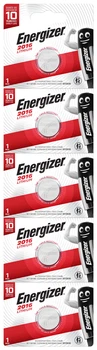 Батарейка ENERGIZER CR2016 Lithium 5шт (20)