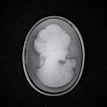 Брошка Камея 3х2, 5 см, ida61845