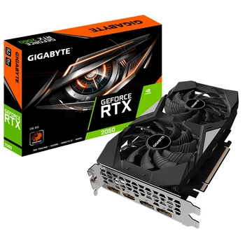 Відеокарта GIGABYTE GeForce RTX2060 6144Mb (GV-N2060D6-6GD 2.0)