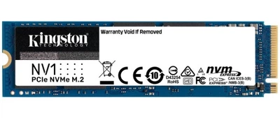 Накопичувач SSD 250GB M.2 NVMe Kingston NV1 M.2 2280 PCIe 3.0 x4 3D TLC (SNVS/250G)