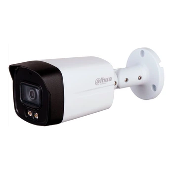 HDCVI відеокамера Dahua 2 Мп HAC-HFW1239TLMP-A-LED (3.6mm) із вбудованим мікрофоном для системи відеоспостереження