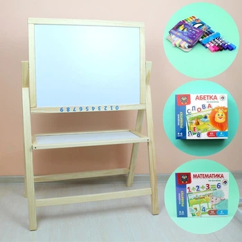 Мольберт дитячий Мася (R050К4) Натуральний колір
