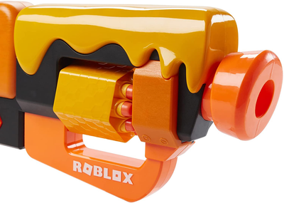 NERF Roblox Sharkbite: Web Launcher Rocker Nerf Blaster with 2 Roblox Nerf  Rockets