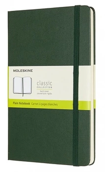 Блокнот Moleskine Classic середній 13&nbsp;x 21 см нелінований миртовий зелений