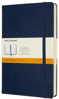 Блокнот Moleskine Classic Expanded середній 13&nbsp;x 21 см в лінію сапфір