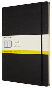 Блокнот Moleskine Classic A4 21&nbsp;x 29,7 см у клітинку чорний