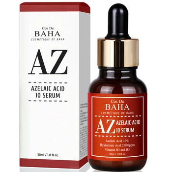 Сыворотка от акне Cos De Baha Azelaic Acid Hinokitiol Clearing Serum (AZ) 30 мл