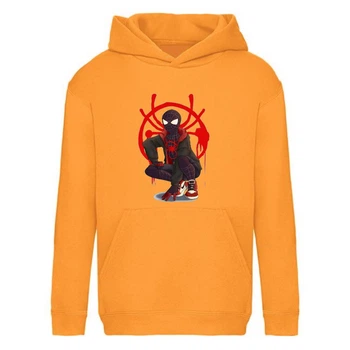 Худи детская Человек Паук 0012 (Spider Man) оранжевая (SPM orn 0012) 116 см