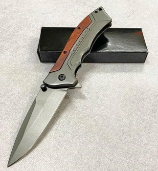 Нож тактический, складной нож карманный для рыблки, охоты, Bounce RE-3625, черный
