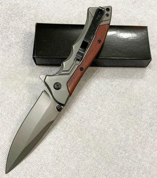 Нож тактический, складной нож карманный для рыблки, охоты, Bounce RE-3625, черный