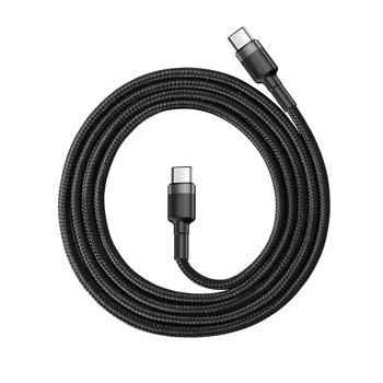 Кабель скоростной Type-c - Type-c BASEUS 60w PD 2.0 CATKLF-GG1