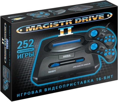Ігрова приставка Sega Magistr X 16 bit 252 вбудованих ігор та підтримкою картриджів LX 460