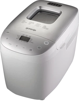 Хлебопечь Gorenje BM1600WG / 850 Вт./16 программ/ хлеб 1125-1600 г/ белая с серебристым (BM1600WG)