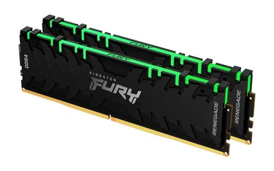 Модуль пам'яті Kingston DDR4 16Gb (2x8) Fury Renegade 3000MHz RGB (KF430C15RBAK2/16)