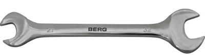 Ключ ріжковий двосторонній Cr-V 27х32мм Berg 48-118