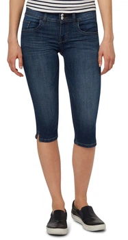 Капри Tom Tailor Skinny Alexa Capri 29 темно-синий 620459600701053
