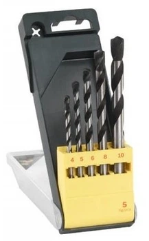 Набор сверл по бетону Professional, 4-10мм, кейс, 5шт Bosch (hoz0013251)