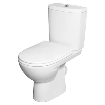 Унітаз-компакт KOLO FREJA Premium гориз. випуск, бачок 3/6 л, нижн.підведення, сидіння з кришкою Duroplast Soft-close (L79047000)