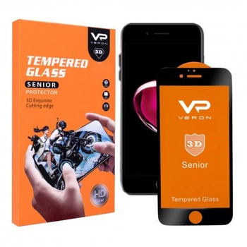 Защитное стекло Premium Veron для IPHONE SE 2020 Black