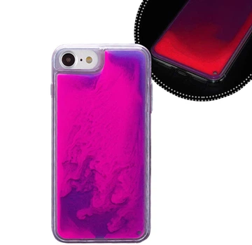 Чохол неоновий пісок для iPhone 7 (03) Purple фіолетовий