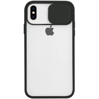 Чохол Hide Camera Matte для iPhone Xs Max (06) Black чорний