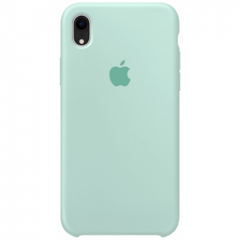 Чехол Silicone case для IPhone Xr Turquoise светло зеленый
