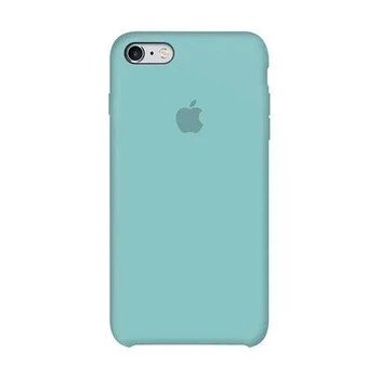 Чехол Silicone case для IPhone 6 Plus/6s Plus Sea Blue бирюза