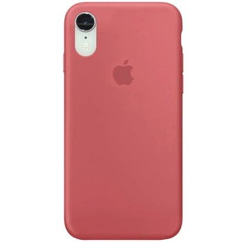 Чохол Silicone case для IPhone Xr Camelia світло червоний
